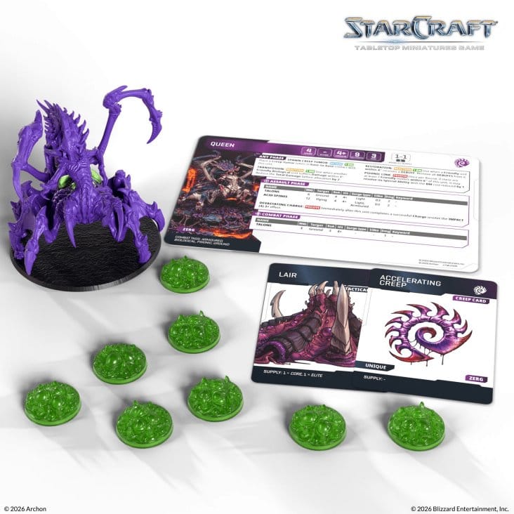 StarCraft TMG set d'extension Zerg: Queen