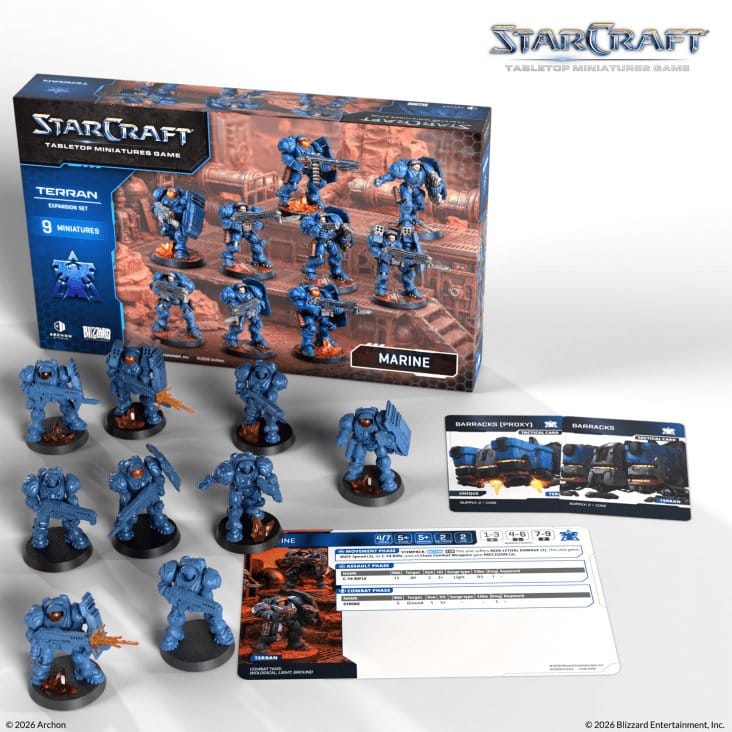 StarCraft TMG set d'extension Terran: Marine