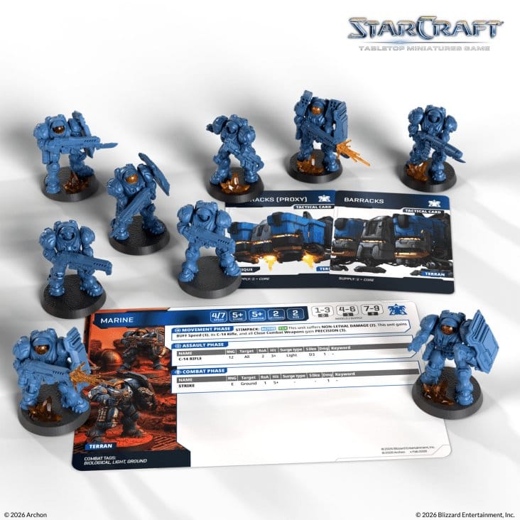 StarCraft TMG set d'extension Terran: Marine