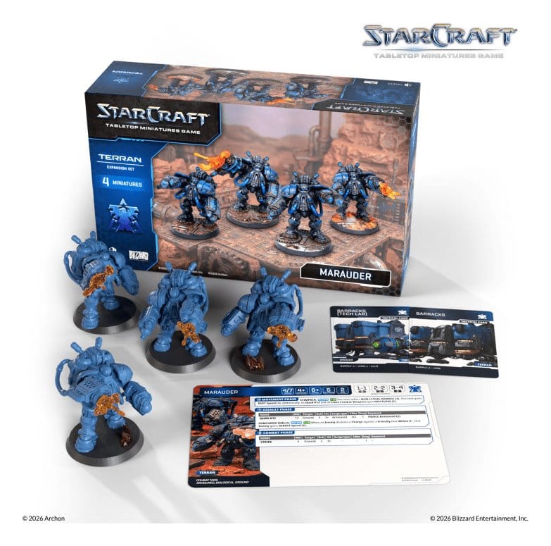 StarCraft TMG set d'extension Terran: Marauder
