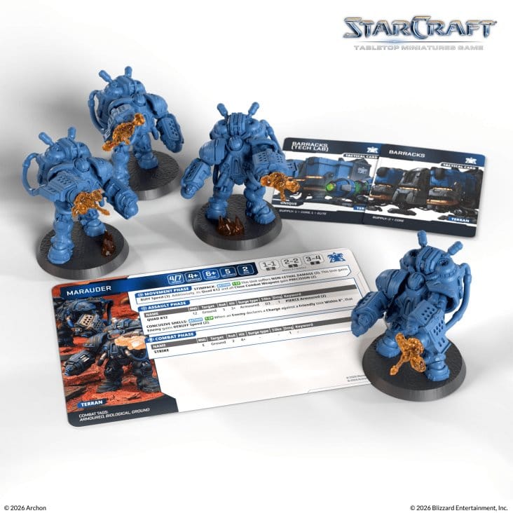 StarCraft TMG set d'extension Terran: Marauder
