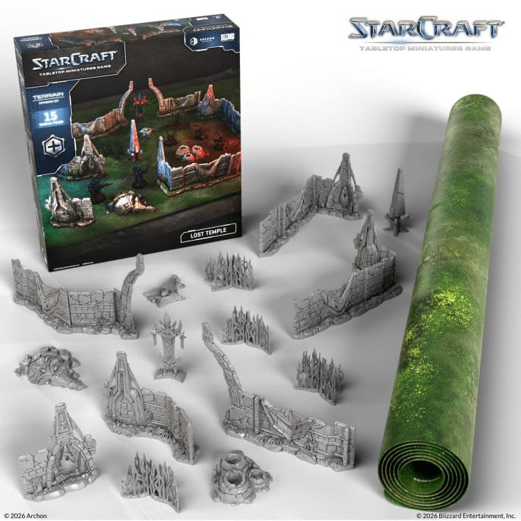 StarCraft TMG set d'extension Terrain: Lost Temple
