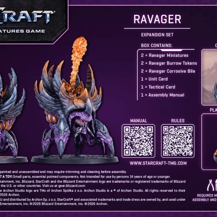 StarCraft TMG set d'extension Zerg: Ravager