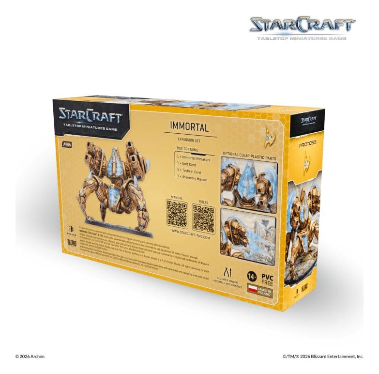 StarCraft TMG set d'extension Protoss: Immortal