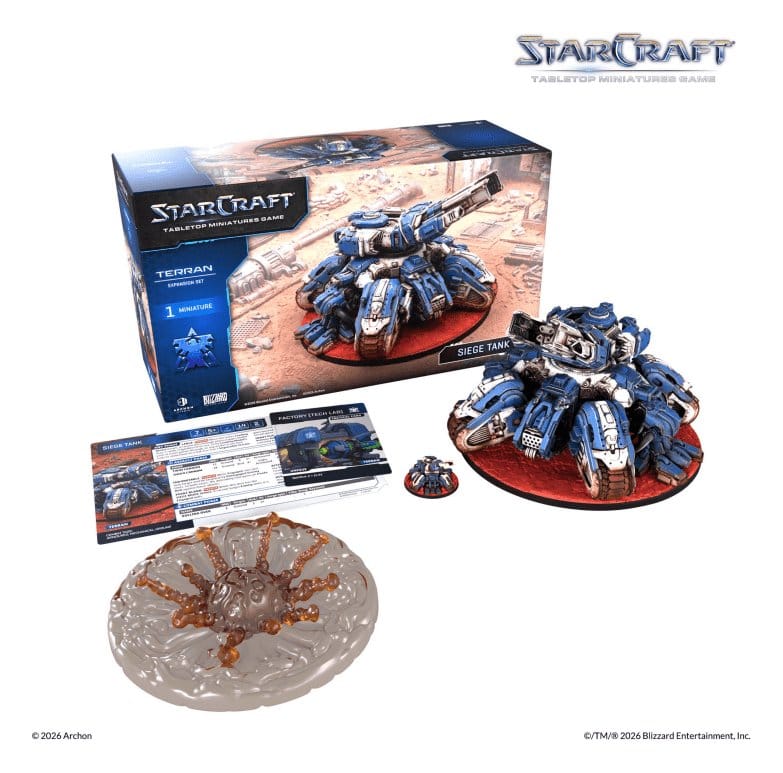 StarCraft TMG set d'extension Terran: Siege Tank