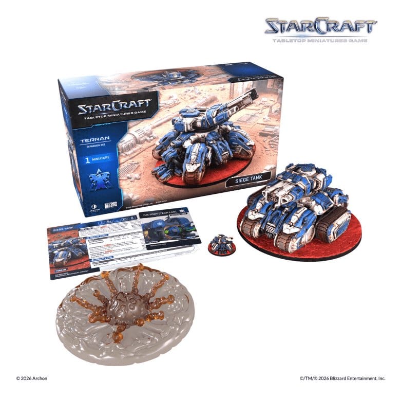 StarCraft TMG set d'extension Terran: Siege Tank