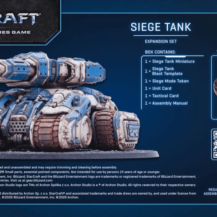 StarCraft TMG set d'extension Terran: Siege Tank