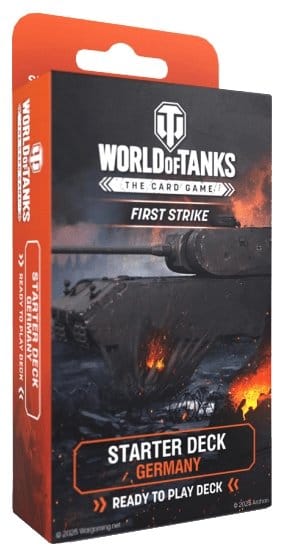 World of Tanks TCG First Strike deck de démarrage Germany *ANGLAIS*