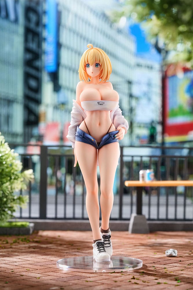 Original Character statuette PVC 1/6 Sophia F. Shirring Tube Top Ver. Illustration by Nadare Takamine Illustration by Daefny Bonus Edition 26 cm