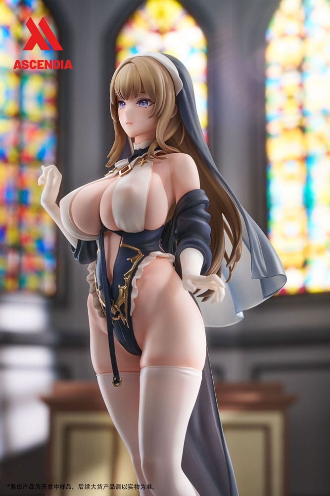 Original Character pack 2 statuettes PU 1/6 Lily Nun & Emily Nurse Illustration by Chowbie 26 cm