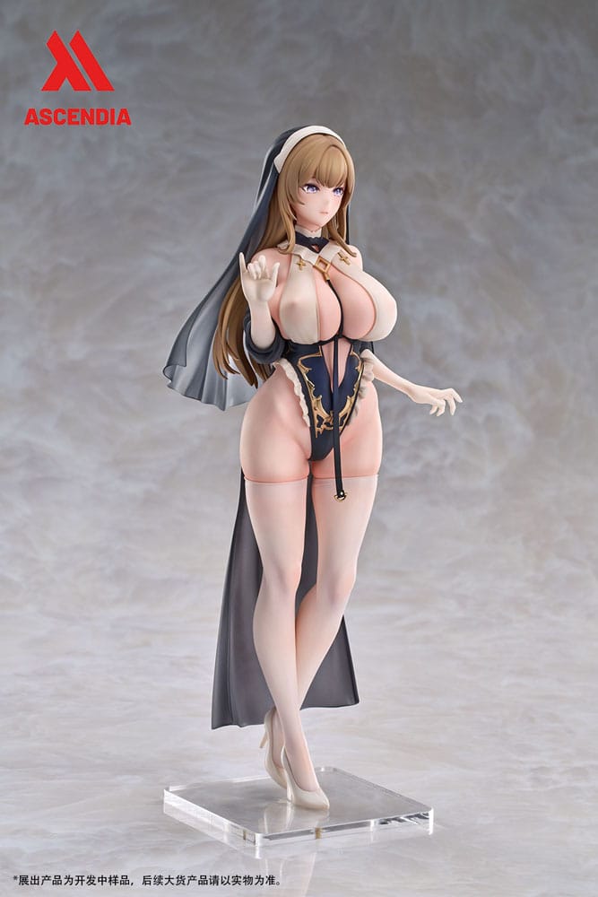 Original Character pack 2 statuettes PU 1/6 Lily Nun & Emily Nurse Illustration by Chowbie 26 cm