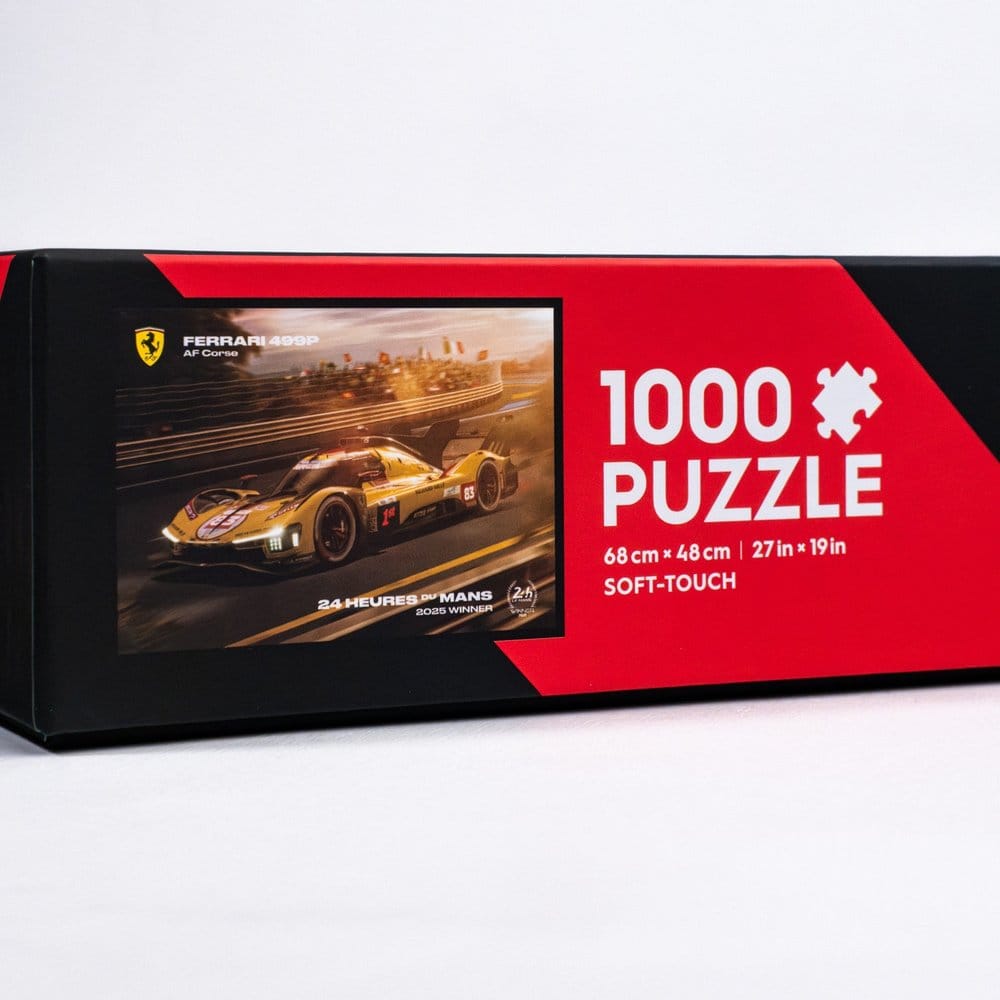 Ferrari AF Corse puzzle 499P 24 Heures du Mans 2025 Winner (1000 pièces) 48 x 68 cm