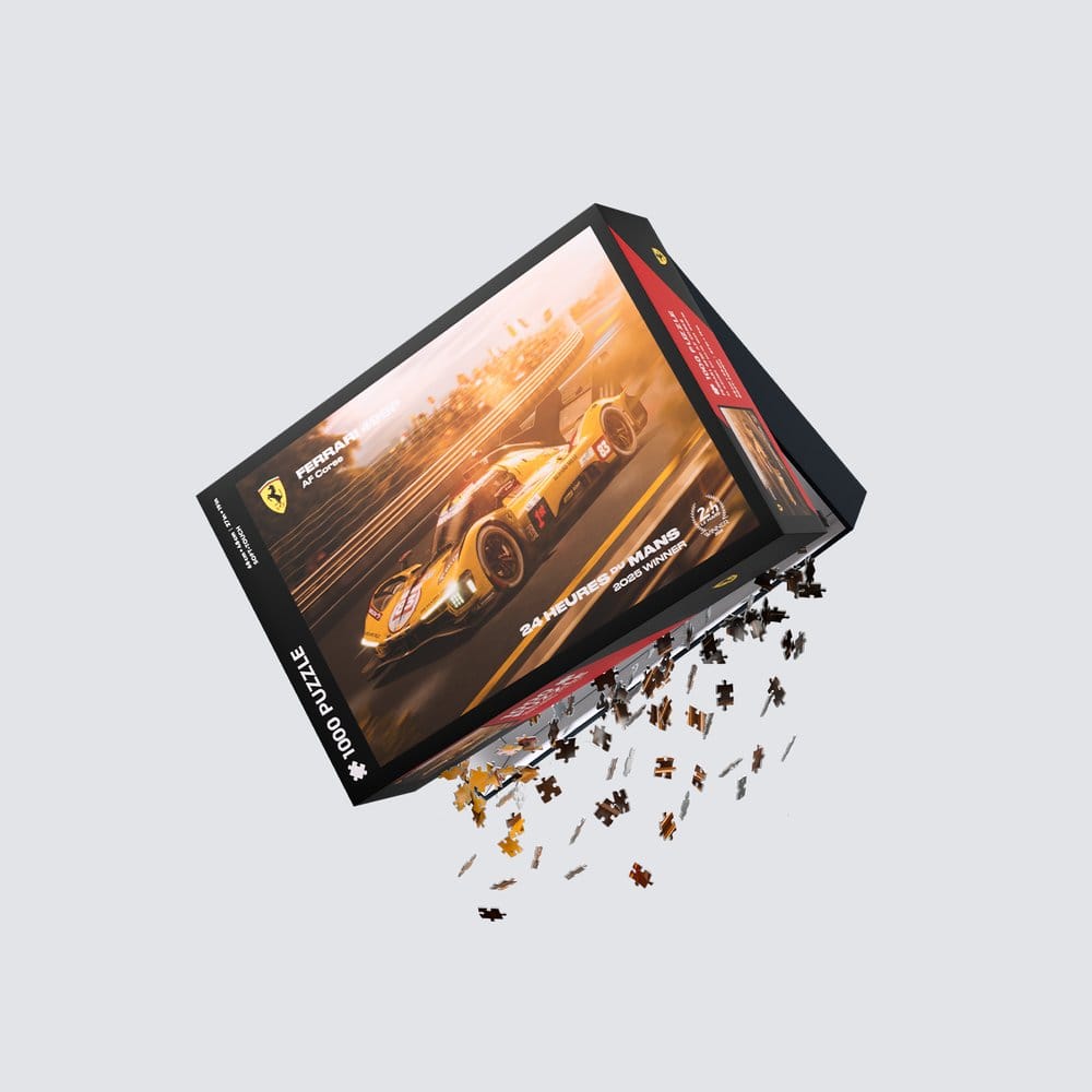 Ferrari AF Corse puzzle 499P 24 Heures du Mans 2025 Winner (1000 pièces) 48 x 68 cm