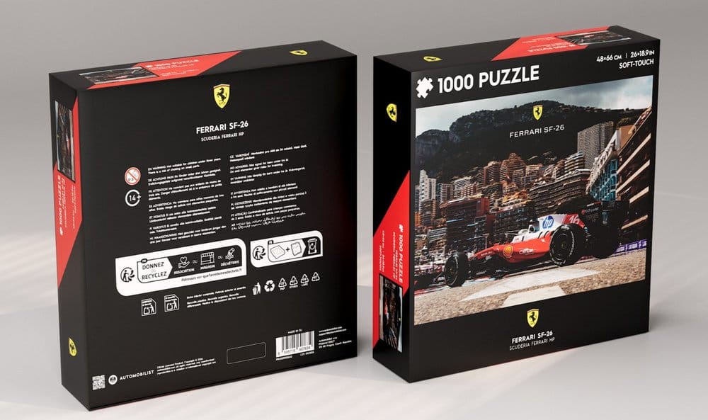 Scuderia Ferrari HP puzzle SF-26 - 2026 Season 48 x 66 cm (1000 pièces)