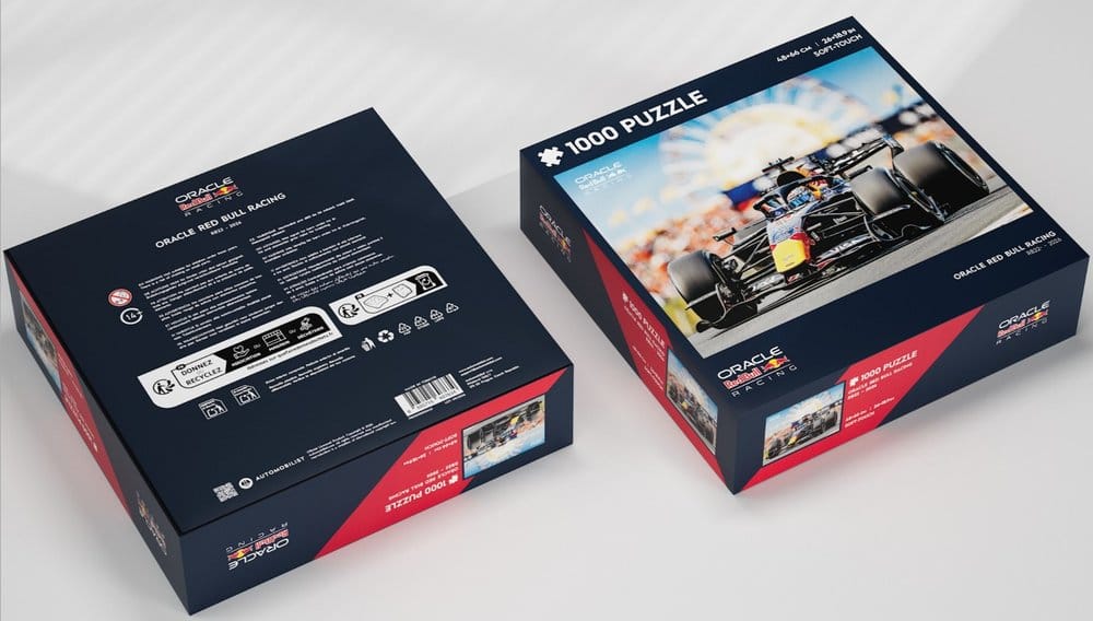 Oracle Red Bull Racing puzzle 2026 - Max Verstappen 48 x 66 cm (1000 pièces)