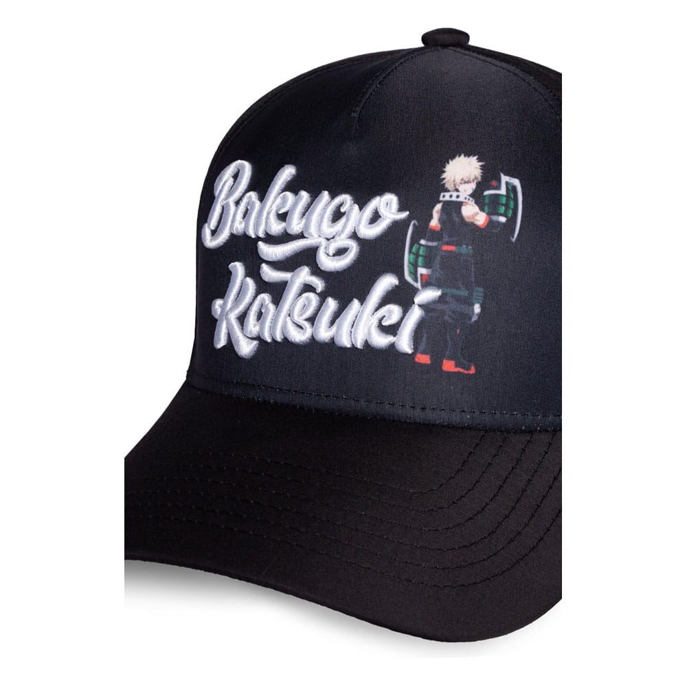 My Hero Academia casquette baseball Katsuki Bakugo 3D Logo