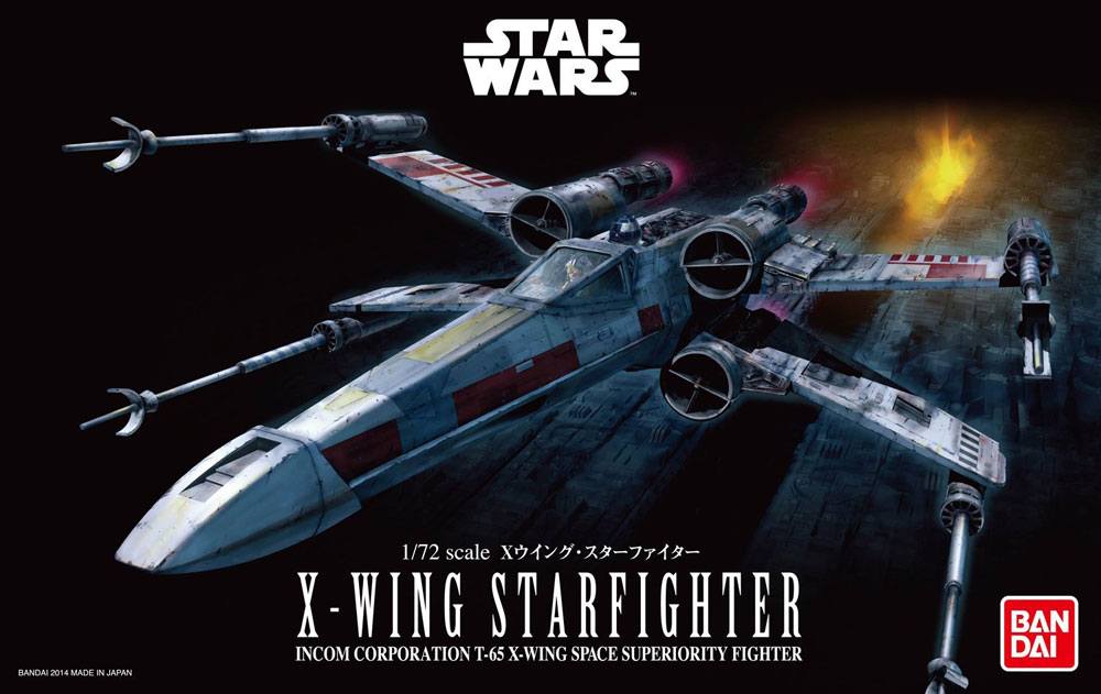 Star Wars maquette 1/72 X-Wing Starfighter