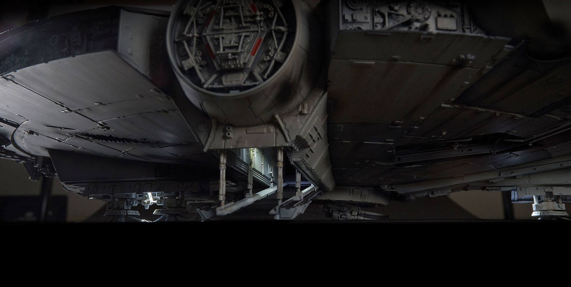 Star Wars Episode IV maquette Perfect Grade 1/72 Millennium Falcon 48 cm