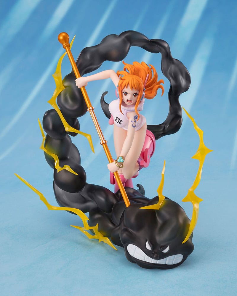 One Piece statuette PVC Figuarts ZERO Extra Battle Nami Lightning Blast 17 cm