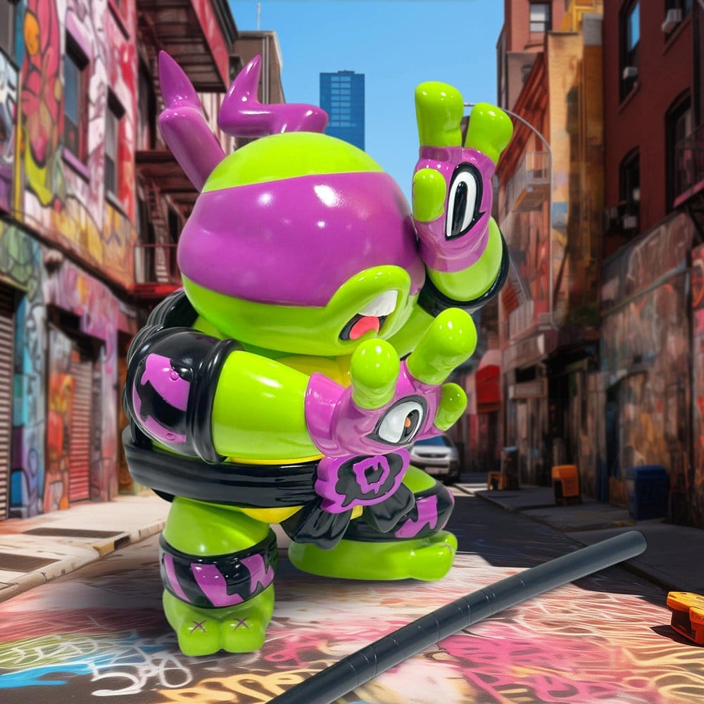 Les Tortues ninja x Grape Brain figurine vinyle Donatello 24 cm