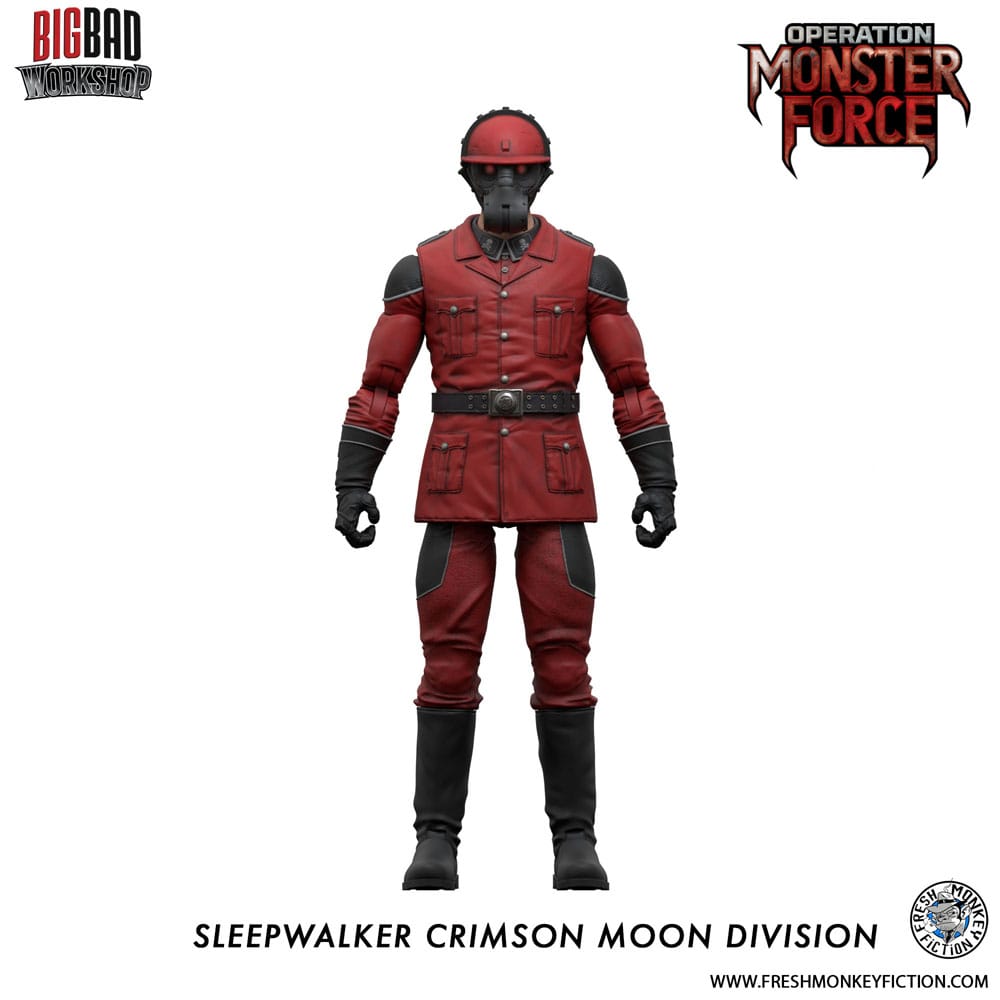 Operation: Monster Force figurine 1/12 Sleepwalker Crimson Moon Division 15 cm