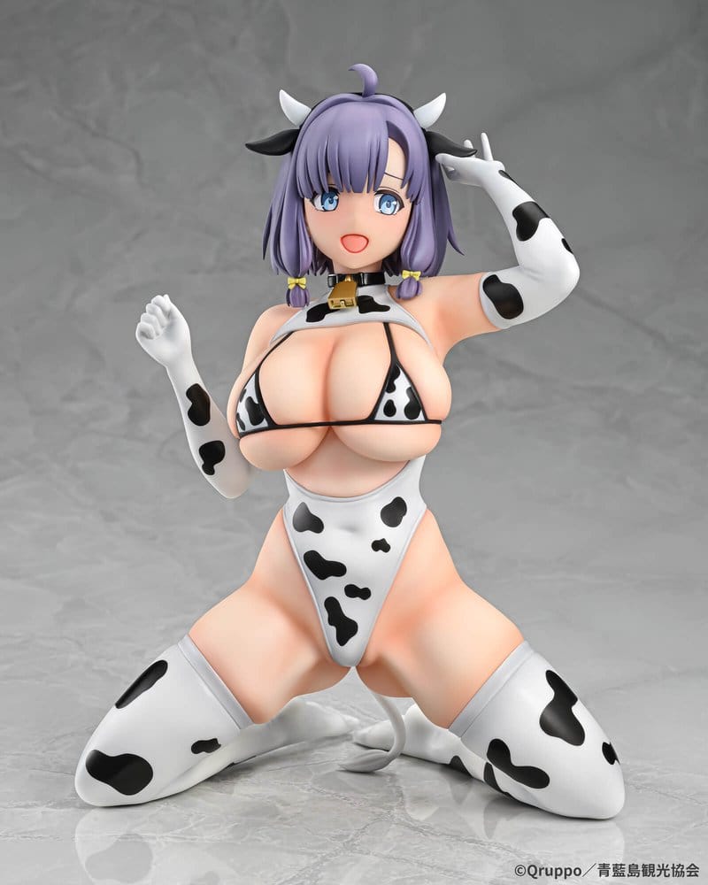 Nukitashi The Animation statuette PVC 1/5 Misaki Hotori Cow print costume 22 cm