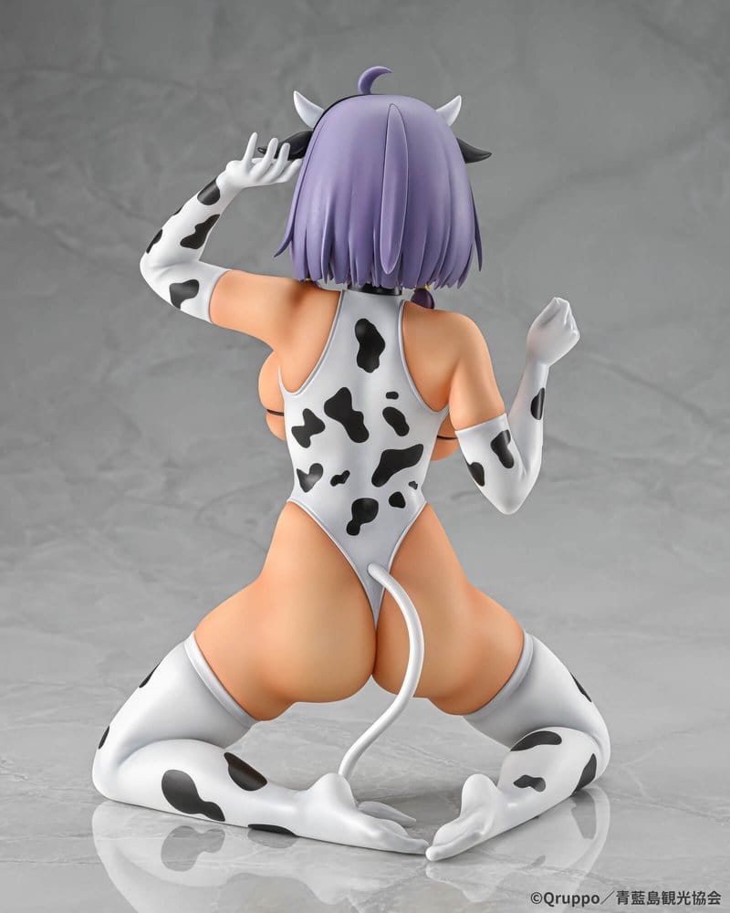 Nukitashi The Animation statuette PVC 1/5 Misaki Hotori Cow print costume Tanned Ver. 22 cm