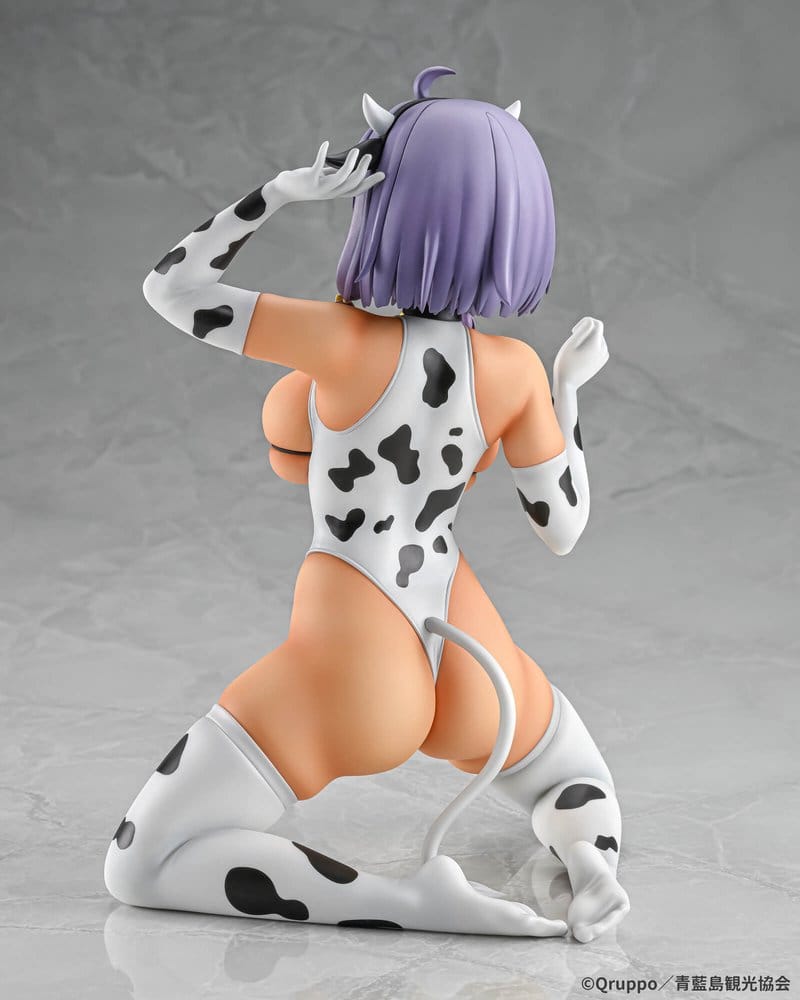 Nukitashi The Animation statuette PVC 1/5 Misaki Hotori Cow print costume Tanned Ver. 22 cm