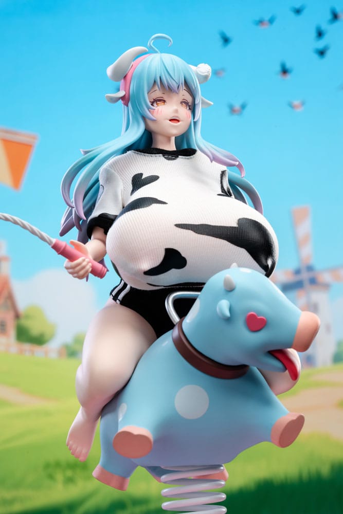 Original Character statuette 1/6 Niu Niang Illustration by renowned designer collective Wushan 21 cm