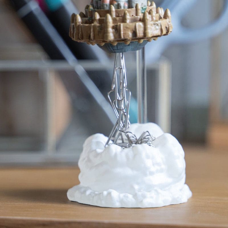 Le Château dans le ciel statuette Magnet Flying Castle 13 cm