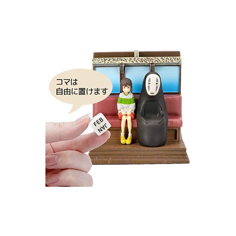 Ghibli - Le Voyage de Chihiro - Calendrier perpétuel Le train d'Unabara