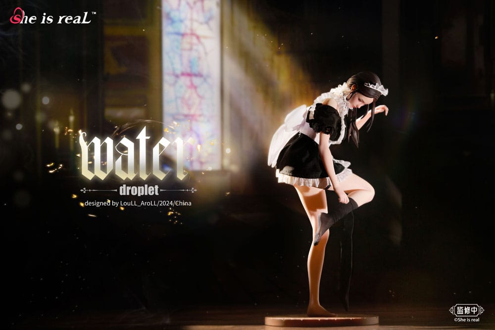 Original Character statuette PVC Dress Series 1/6 She is real Water Droplet Maid 27 cm