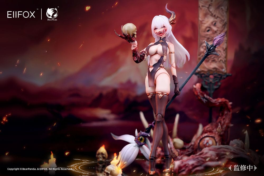 Original Character figurine 1/12 Hua Xia Shen Gui Hua Pi 16 cm