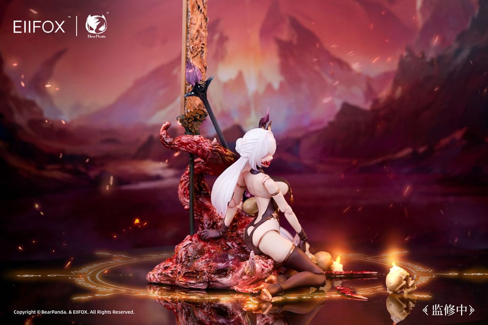 Original Character figurine 1/12 Hua Xia Shen Gui Hua Pi 16 cm