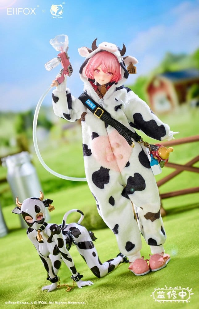 Original Character figurine 1/8 Eiifox & BearPanda Nyuugyuu Momo 21 cm