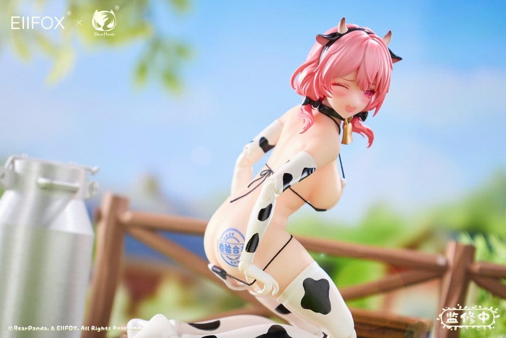 Original Character figurine 1/8 Eiifox & BearPanda Nyuugyuu Momo 21 cm