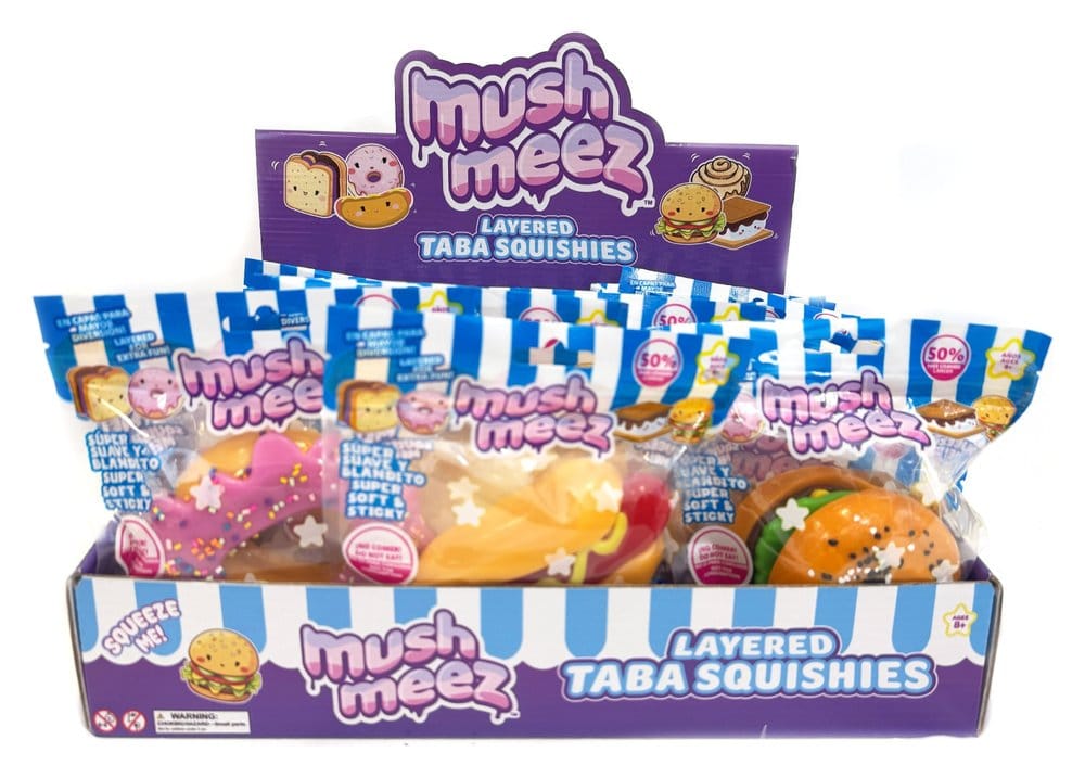 Mushmeez présentoir figurines anti-stress Core Taba 18 cm (24)