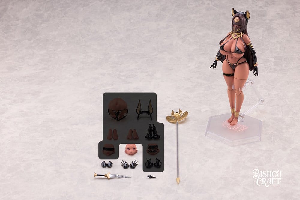 Original Character figurine 1/12 Isekai Emaki Egyptian Goddess Bastet 18 cm