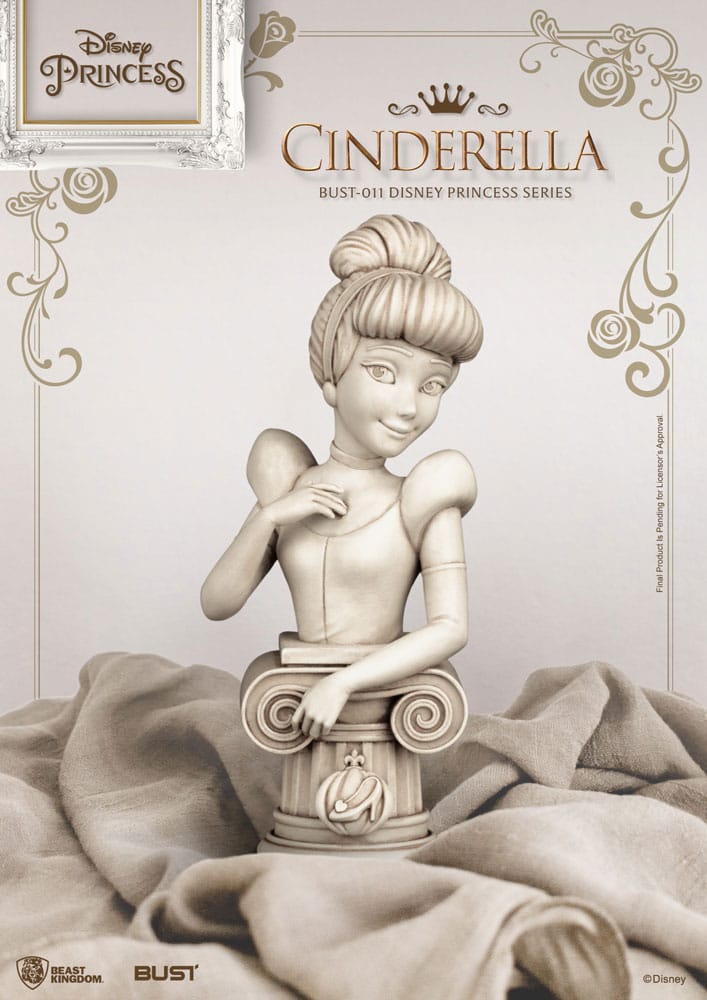 Disney Princess Series buste PVC Cindarella 15 cm