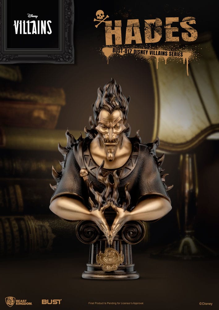 Disney Villains Series buste PVC Hades 16 cm