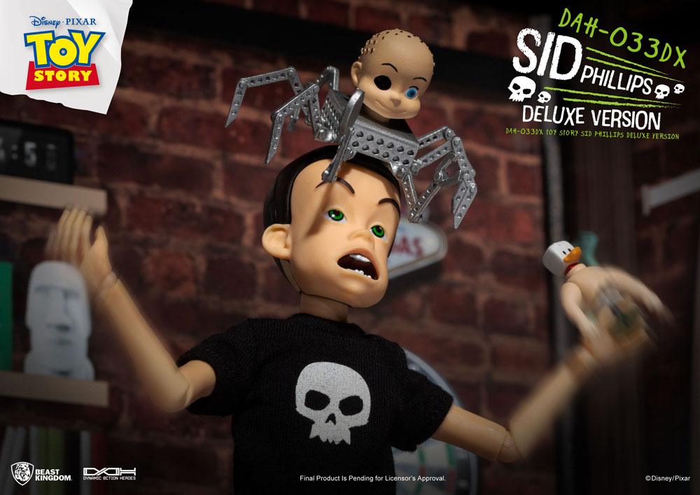 Toy Story figurine Dynamic Action Heroes Sid Phillips Deluxe Version 14 cm