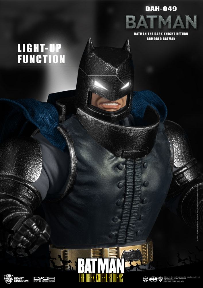 Batman The Dark Knight Returns figurine Dynamic Action Heroes 1/9 Armored Batman 21 cm