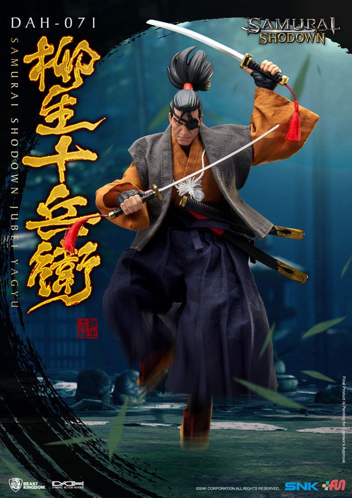 Samurai Shodown figurine Dynamic Action Heroes 1/9 Jubei Yagyu 21 cm