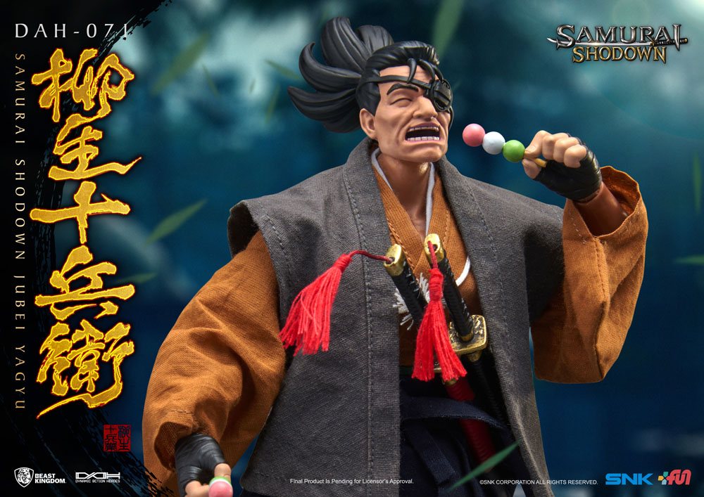 Samurai Shodown figurine Dynamic Action Heroes 1/9 Jubei Yagyu 21 cm