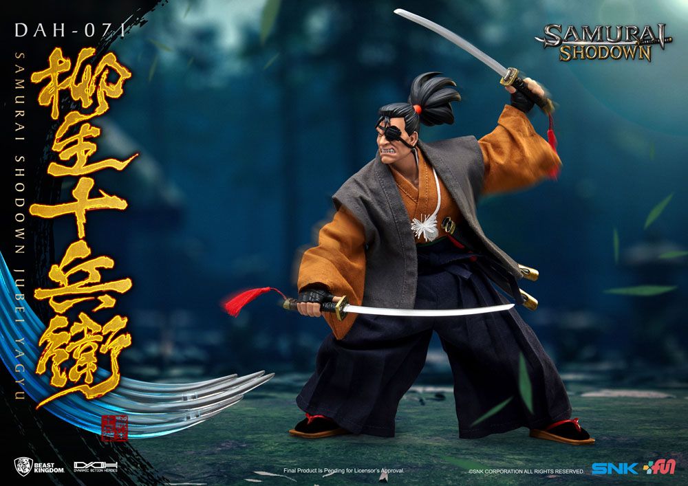 Samurai Shodown figurine Dynamic Action Heroes 1/9 Jubei Yagyu 21 cm