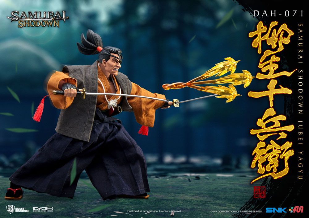 Samurai Shodown figurine Dynamic Action Heroes 1/9 Jubei Yagyu 21 cm