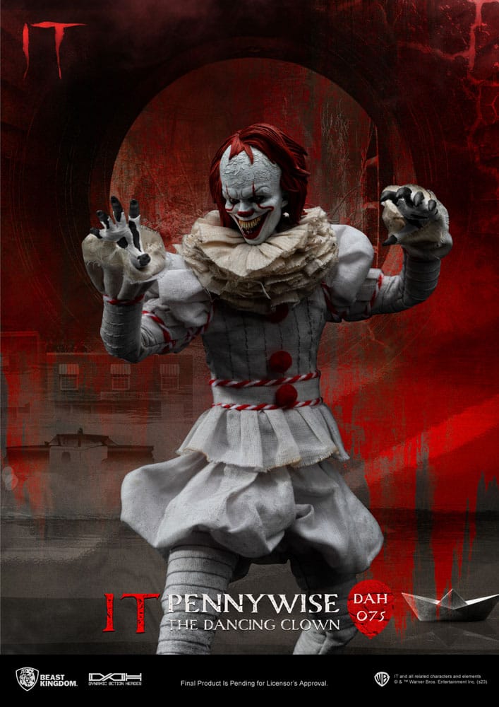 « Il » figurine Dynamic Action Heroes 1/9 Pennywise 21 cm