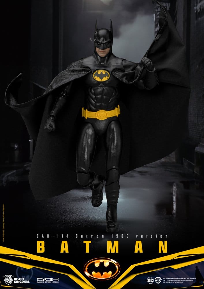 DC Comics Dynamic 8ction Heroes Figurine Batman 1989 Version Standard 21 cm