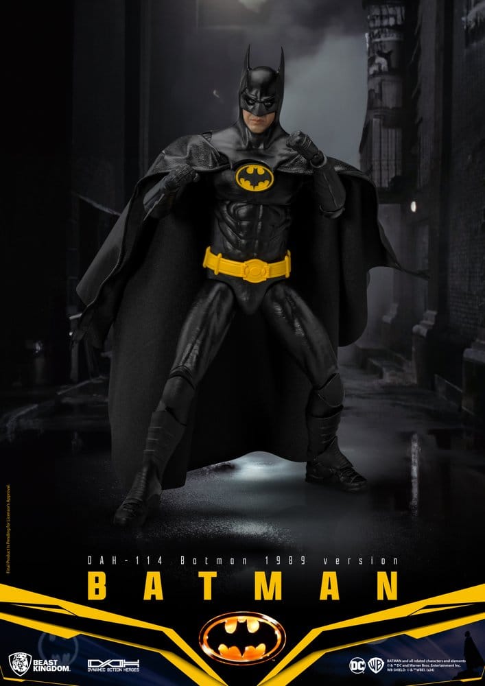 DC Comics Dynamic 8ction Heroes Figurine Batman 1989 Version Standard 21 cm