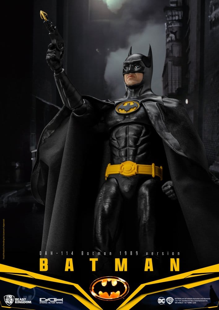 DC Comics Dynamic 8ction Heroes Figurine Batman 1989 Version Standard 21 cm